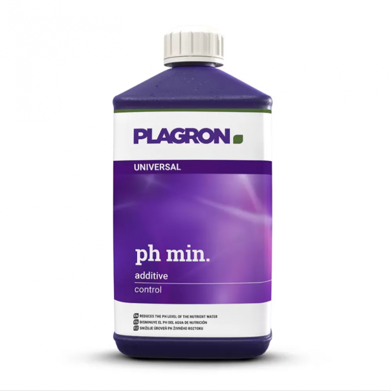 Регулятор pH min Plagron 1 литрРегулятор pH min Plagron 1 литр