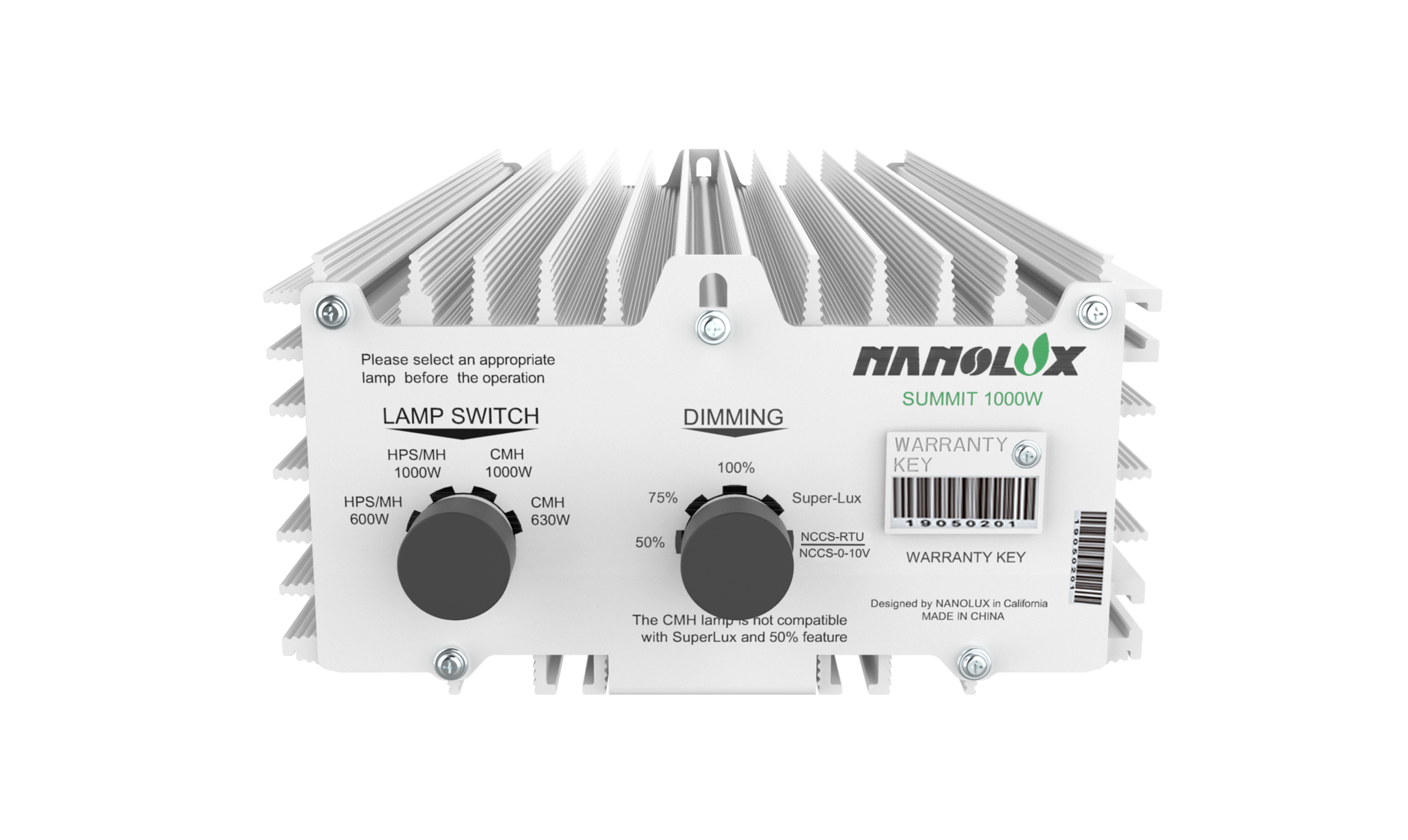 ЭПРА Nanolux SUMMIT 1000W (Днат-CMH)ЭПРА Nanolux SUMMIT 1000W (Днат-CMH)