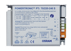 ЭПРА 70W PTI/220-240 S OSRAM   ЭПРА 70W PTI/220-240 S OSRAM
