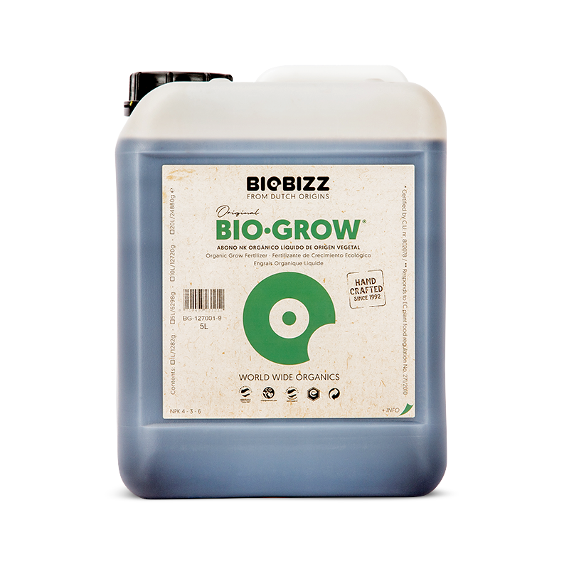 Органическое удобрение Bio-Grow BioBizz 5LОрганическое удобрение Bio-Grow BioBizz 5L
